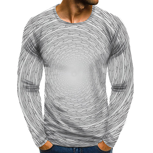 Men's T shirt 3D Print Graphic 3D Plus Size Print Long Sleeve Daily Tops Elegant Exaggerated White
Men's T shirt 3D Print Graphic 3D Plus Size Print Long Sleeve Daily Tops Elegant Exaggerated White