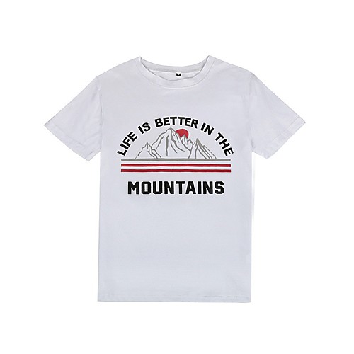 Women's T-shirt Graphic Prints Print Round Neck Tops Loose Basic Basic Top White Black Dark Gray
Women's T-shirt Graphic Prints Print Round Neck Tops Loose Basic Basic Top White Black Dark Gray
