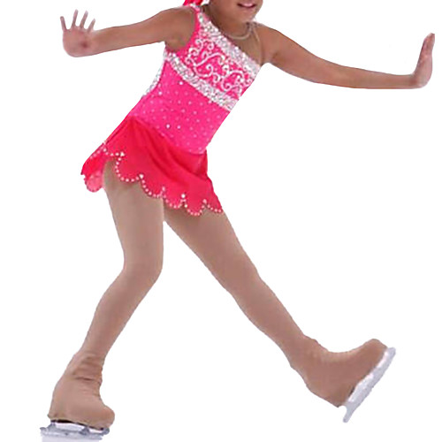 Figure Skating Dress Women's Girls' Ice Skating Dress Pink Spandex High Elasticity Training Competition Skating Wear Solid Color Crystal / Rhinestone Sleeveless Ice Skating Winter Sports Figure
Figure Skating Dress Women's Girls' Ice Skating Dress Pink Spandex High Elasticity Training Competition Skating Wear Solid Color Crystal / Rhinestone Sleeveless Ice Skating Winter Sports Figure