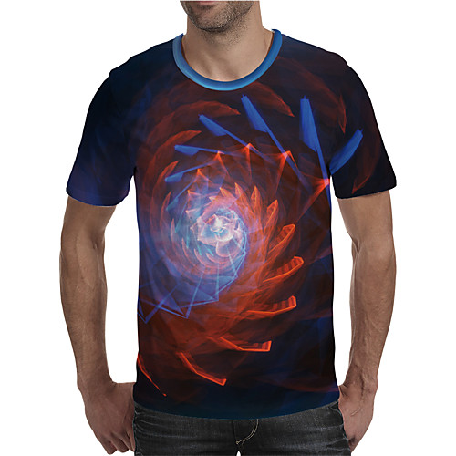Men's T shirt 3D Print Graphic 3D Plus Size Print Short Sleeve Daily Tops Elegant Exaggerated Red
Men's T shirt 3D Print Graphic 3D Plus Size Print Short Sleeve Daily Tops Elegant Exaggerated Red