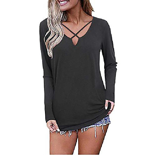 womens long sleeve tunic tops v neck criss cross t shirt casual tees(floral05-short sleeve,xl)
womens long sleeve tunic tops v neck criss cross t shirt casual tees(floral05-short sleeve,xl)