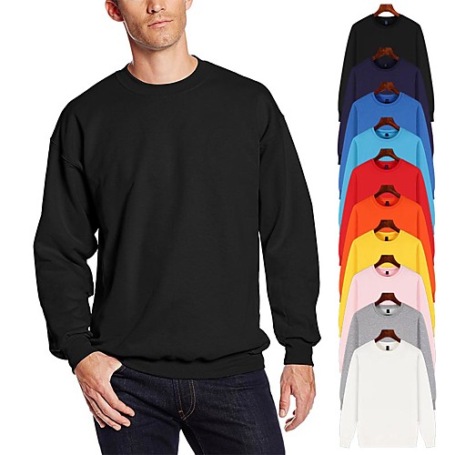 Men's Hoodie Pullover Black White Blue Oversized Crew Neck Cotton Solid Color Cool Sport Athleisure Hoodie Top Long Sleeve Breathable Soft Comfortable Plus Size Exercise & Fitness Running Everyday
Men's Hoodie Pullover Black White Blue Oversized Crew Neck Cotton Solid Color Cool Sport Athleisure Hoodie Top Long Sleeve Breathable Soft Comfortable Plus Size Exercise & Fitness Running Everyday