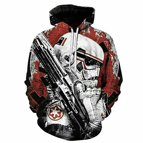 Inspired by Cosplay Soldier / Warrior Cosplay Costume Hoodie Plush Fabric 3D Printing Hoodie For Women's / Men's
Inspired by Cosplay Soldier / Warrior Cosplay Costume Hoodie Plush Fabric 3D Printing Hoodie For Women's / Men's
