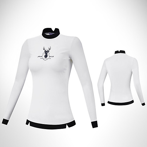 Women's Golf Tee Tshirt Long Sleeve Breathable Quick Dry Soft Sports Outdoor Autumn / Fall Winter Spring Cotton White / Stretchy
Women's Golf Tee Tshirt Long Sleeve Breathable Quick Dry Soft Sports Outdoor Autumn / Fall Winter Spring Cotton White / Stretchy