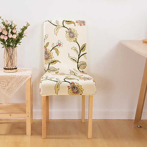 1 Piece Floral Print Stretch Removable Washable Short Dining Chair Covers, Dining Room Chair Protector Seat Slipcover for Hotel,Banquet,Wedding,Party
1 Piece Floral Print Stretch Removable Washable Short Dining Chair Covers, Dining Room Chair Protector Seat Slipcover for Hotel,Banquet,Wedding,Party