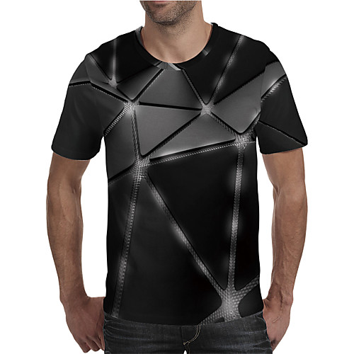 Men's T shirt 3D Print Graphic 3D Plus Size Print Short Sleeve Daily Tops Elegant Exaggerated Black
Men's T shirt 3D Print Graphic 3D Plus Size Print Short Sleeve Daily Tops Elegant Exaggerated Black