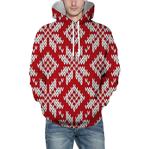 Men's Pullover Hoodie Sweatshirt Print Graphic 3D Christmas Daily 3D Print Christmas Hoodies Sweatshirts Red
Men's Pullover Hoodie Sweatshirt Print Graphic 3D Christmas Daily 3D Print Christmas Hoodies Sweatshirts Red