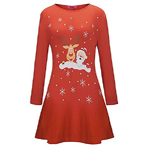 Women's Black old man Black snowman Blue Red Green Dresses Christmas Cotton S M L XL XXL
Women's Black old man Black snowman Blue Red Green Dresses Christmas Cotton S M L XL XXL