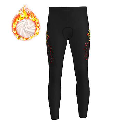 21Grams Men's Cycling Tights Cycling Pants Winter Fleece Bike Tights Padded Shorts / Chamois Pants Fleece Lining Breathable Warm Sports Black Mountain Bike MTB Road Bike Cycling Clothing Apparel Bike
21Grams Men's Cycling Tights Cycling Pants Winter Fleece Bike Tights Padded Shorts / Chamois Pants Fleece Lining Breathable Warm Sports Black Mountain Bike MTB Road Bike Cycling Clothing Apparel Bike