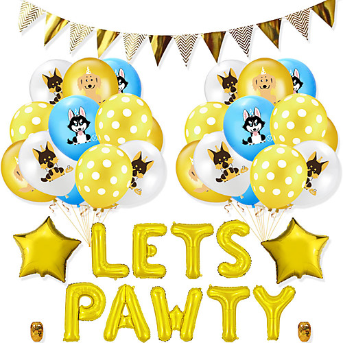 Party Balloons 26 pcs Pet Dog Party Supplies Latex Balloons Banner Boys and Girls Party Birthday Decoration 12 Inch for Party Favors Supplies or Home Decoration
Party Balloons 26 pcs Pet Dog Party Supplies Latex Balloons Banner Boys and Girls Party Birthday Decoration 12 Inch for Party Favors Supplies or Home Decoration