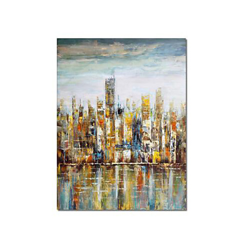 Oil Painting Hand Painted Horizontal Panoramic Abstract Modern Rolled Canvas (No Frame)
Oil Painting Hand Painted Horizontal Panoramic Abstract Modern Rolled Canvas (No Frame)