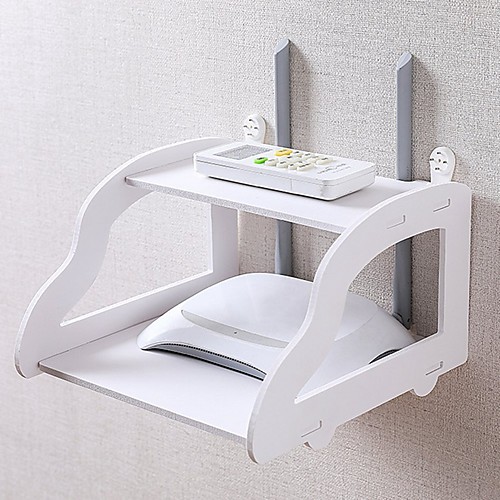 Wall Mounted Wifi Router Storage Rack Telephone TV Set-top Box Holder Double Layer Bracket
Wall Mounted Wifi Router Storage Rack Telephone TV Set-top Box Holder Double Layer Bracket