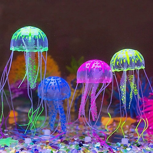 Fish Tank Aquarium Decoration Fish Bowl Jellyfish Purple Cute Soft Plastic 4 Pieces 515 cm
Fish Tank Aquarium Decoration Fish Bowl Jellyfish Purple Cute Soft Plastic 4 Pieces 515 cm
