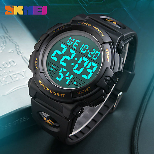 men 's large face digital outdoor sports waterproof watch led luminous alarm stopwatch simple army (blue)
men 's large face digital outdoor sports waterproof watch led luminous alarm stopwatch simple army (blue)