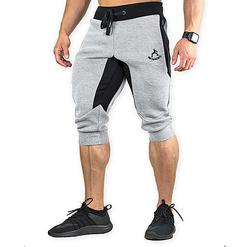 men's 3/4 joggers capri casual pants running gym shorts with zipper pockets,navy blue,large
men's 3/4 joggers capri casual pants running gym shorts with zipper pockets,navy blue,large