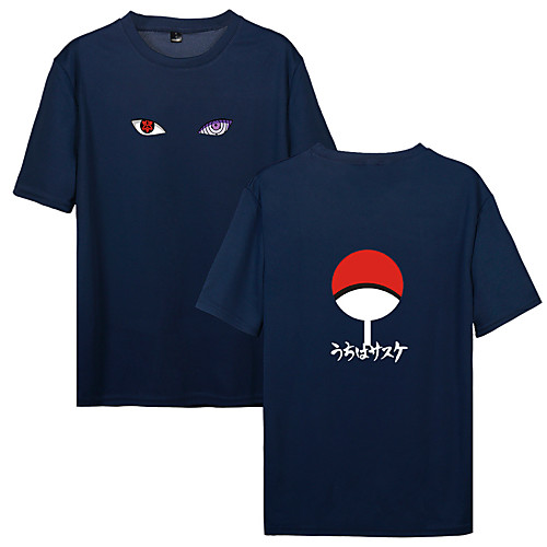 Inspired by Naruto Cosplay Akatsuki Uchiha T-shirt Pure Cotton Print Printing T-shirt For Women's / Men's
Inspired by Naruto Cosplay Akatsuki Uchiha T-shirt Pure Cotton Print Printing T-shirt For Women's / Men's