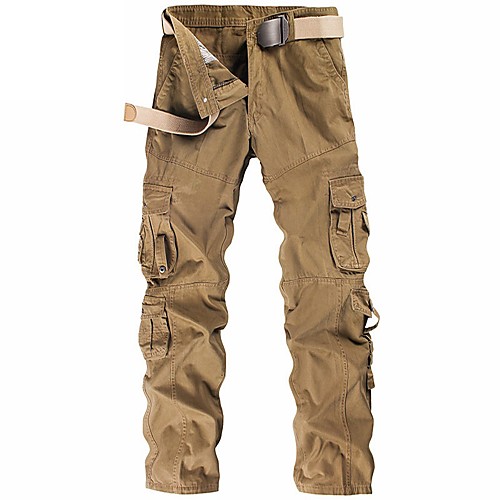 Men's Hiking Pants Trousers Hiking Cargo Pants Solid Color Outdoor Breathable Ventilation Soft Comfortable Cotton Pants / Trousers Black Grey Khaki Green Hunting Fishing Climbing 28 29 30 36 38
Men's Hiking Pants Trousers Hiking Cargo Pants Solid Color Outdoor Breathable Ventilation Soft Comfortable Cotton Pants / Trousers Black Grey Khaki Green Hunting Fishing Climbing 28 29 30 36 38