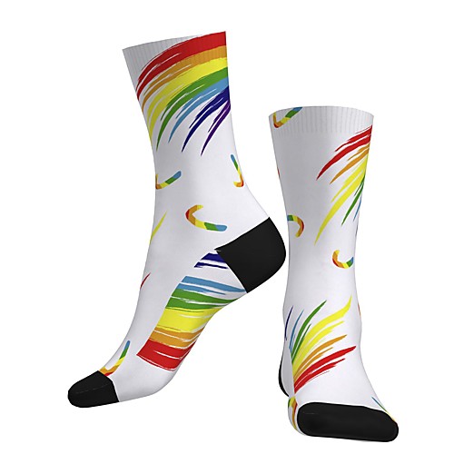 Crew Socks Compression Socks Calf Socks Athletic Sports Socks Cycling Socks Men's Women's Bike / Cycling Breathable Soft Comfortable 1 Pair Graphic Santa Claus Cotton White S M L / Stretchy
Crew Socks Compression Socks Calf Socks Athletic Sports Socks Cycling Socks Men's Women's Bike / Cycling Breathable Soft Comfortable 1 Pair Graphic Santa Claus Cotton White S M L / Stretchy