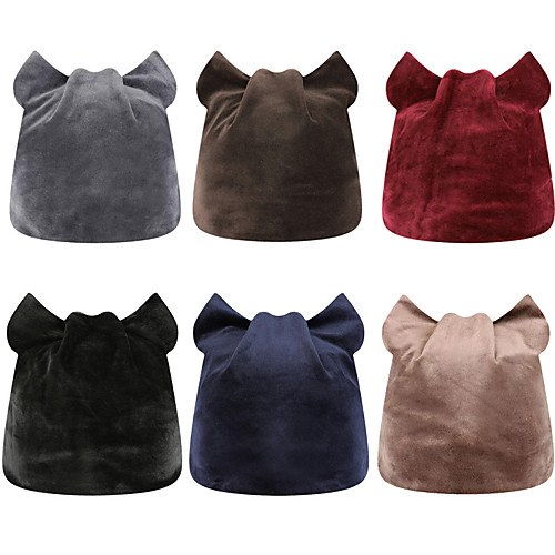 TCAHCC Men's Women's Hiking Cap 1 Winter Outdoor Warm Skull Cap Beanie Fashion Corduroy Black Burgundy Grey for Outdoor Exercise Winter Sports / Micro-elastic / Athleisure
TCAHCC Men's Women's Hiking Cap 1 Winter Outdoor Warm Skull Cap Beanie Fashion Corduroy Black Burgundy Grey for Outdoor Exercise Winter Sports / Micro-elastic / Athleisure