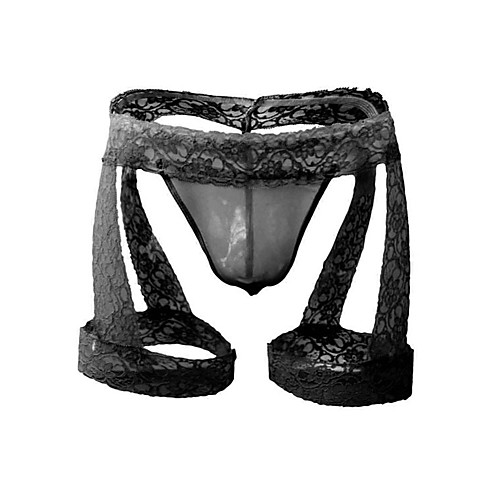 Men's 1 Piece Cut Out / Mesh / Lace Boxers Underwear - Normal Mid Waist White Black Red One-Size
Men's 1 Piece Cut Out / Mesh / Lace Boxers Underwear - Normal Mid Waist White Black Red One-Size