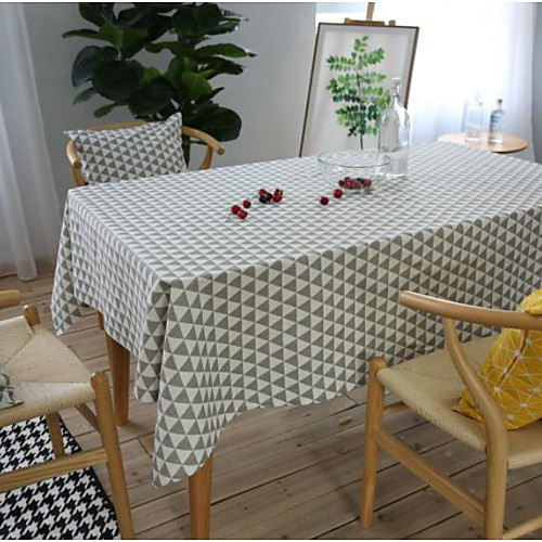 Cotton Linen Tablecloth Fabric Rectangular Geometry Pastoral Coffee Table Tablecloth Round Table Square Dining Table Cover
Cotton Linen Tablecloth Fabric Rectangular Geometry Pastoral Coffee Table Tablecloth Round Table Square Dining Table Cover