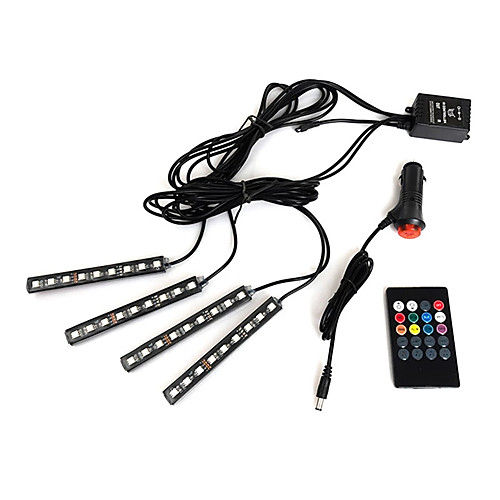 2sets 1set Car Interior Atmosphere 49LED RGB Strip Light Dash Floor Foot RGB LED Strip Decorative Light Music Sound Control Multiple Lighting
2sets 1set Car Interior Atmosphere 49LED RGB Strip Light Dash Floor Foot RGB LED Strip Decorative Light Music Sound Control Multiple Lighting