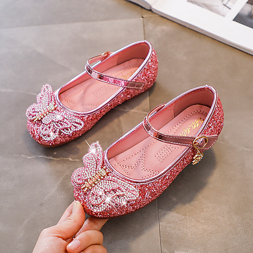 Girls' Flats Comfort Flower Girl Shoes Princess Shoes Patent Leather PU Little Kids(4-7ys) Daily Party & Evening Walking Shoes Rhinestone Crystal Bowknot Pink Silver Fall Spring
Girls' Flats Comfort Flower Girl Shoes Princess Shoes Patent Leather PU Little Kids(4-7ys) Daily Party & Evening Walking Shoes Rhinestone Crystal Bowknot Pink Silver Fall Spring