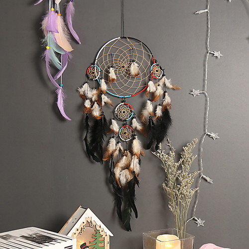 Boho Dream Catcher Handmade Gift Wall Hanging Decor Art Ornament Craft Indian Bead 7020cm for Kids Bedroom Wedding Festival
Boho Dream Catcher Handmade Gift Wall Hanging Decor Art Ornament Craft Indian Bead 7020cm for Kids Bedroom Wedding Festival