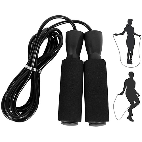 Jump Rope / Skipping Rope 1 pcs Sports PVC Home Workout Fitness Gym Workout Portable Non Toxic Durable Strength Trainer Core Strength, Balance And Coordination Cross Training For Men Women
Jump Rope / Skipping Rope 1 pcs Sports PVC Home Workout Fitness Gym Workout Portable Non Toxic Durable Strength Trainer Core Strength, Balance And Coordination Cross Training For Men Women