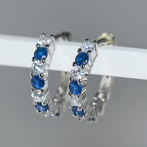Women's AAA Cubic Zirconia Hanging Earrings Geometrical Fashion Elegant European Earrings Jewelry Silver For Wedding Party Evening 1 Pair
Women's AAA Cubic Zirconia Hanging Earrings Geometrical Fashion Elegant European Earrings Jewelry Silver For Wedding Party Evening 1 Pair