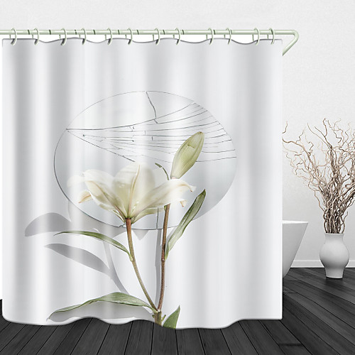 Flower Mirror Digital Printing Shower Curtain Shower Curtains Hooks Modern Polyester New Design
Flower Mirror Digital Printing Shower Curtain Shower Curtains Hooks Modern Polyester New Design