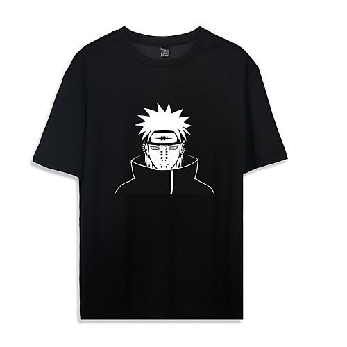 Inspired by Naruto Cosplay Akatsuki Pain T-shirt Pure Cotton Print Printing T-shirt For Women's / Men's
Inspired by Naruto Cosplay Akatsuki Pain T-shirt Pure Cotton Print Printing T-shirt For Women's / Men's