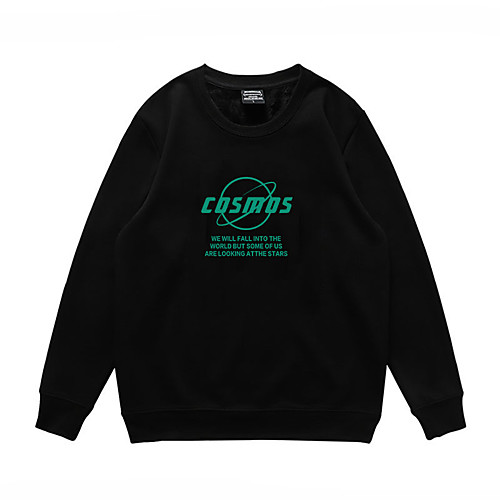 Men's Pullover Sweatshirt Print Slogan Round Neck Daily Casual Hoodies Sweatshirts Long Sleeve Black
Men's Pullover Sweatshirt Print Slogan Round Neck Daily Casual Hoodies Sweatshirts Long Sleeve Black