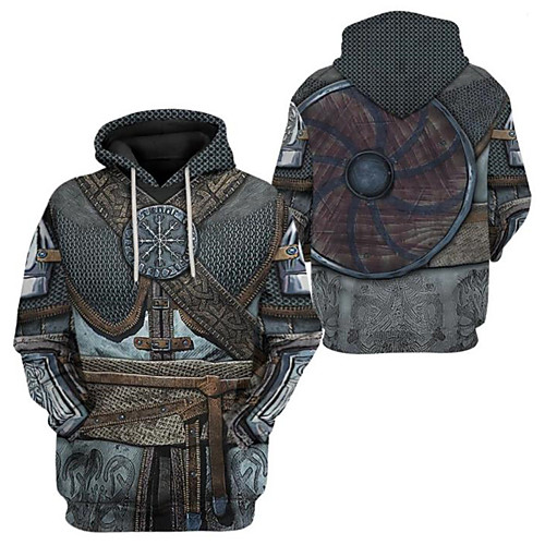 Inspired by viking Viking Cosplay Costume Hoodie Terylene Print Printing Hoodie For Men's / Women's
Inspired by viking Viking Cosplay Costume Hoodie Terylene Print Printing Hoodie For Men's / Women's