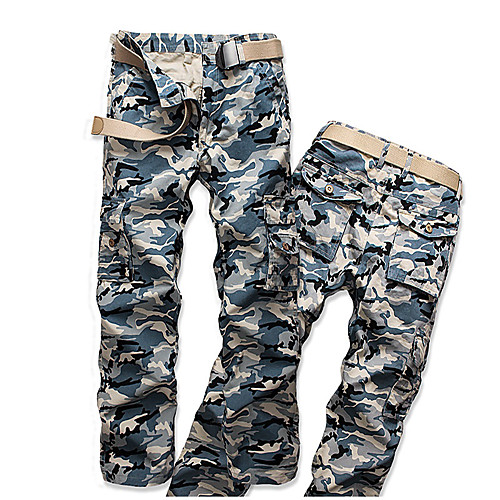 Men's Hiking Pants Trousers Hiking Cargo Pants Camo Outdoor Breathable Ventilation Soft Comfortable Cotton Pants / Trousers Blue Hunting Fishing Climbing 28 29 30 36 38
Men's Hiking Pants Trousers Hiking Cargo Pants Camo Outdoor Breathable Ventilation Soft Comfortable Cotton Pants / Trousers Blue Hunting Fishing Climbing 28 29 30 36 38