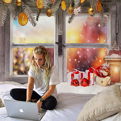 Christmas Santa Claus Holiday Party Wall Tapestry Art Decor Blanket Curtain Picnic Tablecloth Hanging Home Bedroom Living Room Dorm Decoration Window Gift Snow Polyester
Christmas Santa Claus Holiday Party Wall Tapestry Art Decor Blanket Curtain Picnic Tablecloth Hanging Home Bedroom Living Room Dorm Decoration Window Gift Snow Polyester