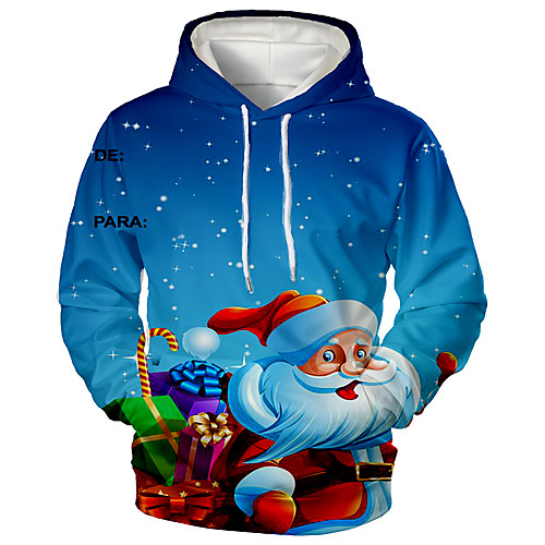 Men's Pullover Hoodie Sweatshirt Print Graphic 3D Christmas Daily 3D Print 3D Print Christmas Hoodies Sweatshirts Blue
Men's Pullover Hoodie Sweatshirt Print Graphic 3D Christmas Daily 3D Print 3D Print Christmas Hoodies Sweatshirts Blue