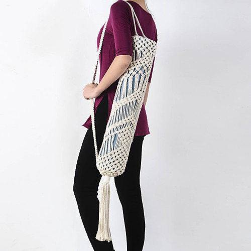 Fashion Outdoor Exercise Accessories Hand-knitted Yoga Mat Bag Storage Bag
Fashion Outdoor Exercise Accessories Hand-knitted Yoga Mat Bag Storage Bag