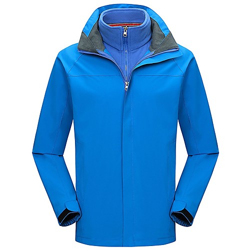 Men's Hiking Jacket Hiking Windbreaker Winter Outdoor Solid Color Windproof Fleece Lining Breathable Warm Winter Jacket Hunting Fishing Climbing Black Red Grey Orange Royal Blue
Men's Hiking Jacket Hiking Windbreaker Winter Outdoor Solid Color Windproof Fleece Lining Breathable Warm Winter Jacket Hunting Fishing Climbing Black Red Grey Orange Royal Blue