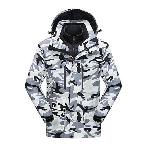 Men's Hiking Jacket Hiking 3-in-1 Jackets Winter Outdoor Solid Color Windproof Fleece Lining Breathable Warm Winter Jacket Nylon Hunting Fishing Climbing Black Red Camouflage Khaki Dark Blue
Men's Hiking Jacket Hiking 3-in-1 Jackets Winter Outdoor Solid Color Windproof Fleece Lining Breathable Warm Winter Jacket Nylon Hunting Fishing Climbing Black Red Camouflage Khaki Dark Blue