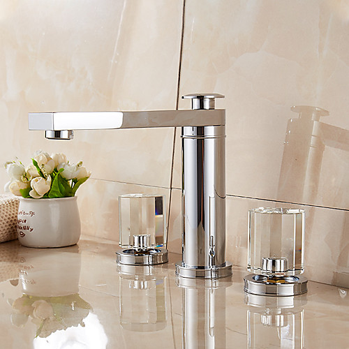 Bathroom Sink Faucet - Wall Mount Chrome Centerset Single Handle One HoleBath Taps
Bathroom Sink Faucet - Wall Mount Chrome Centerset Single Handle One HoleBath Taps