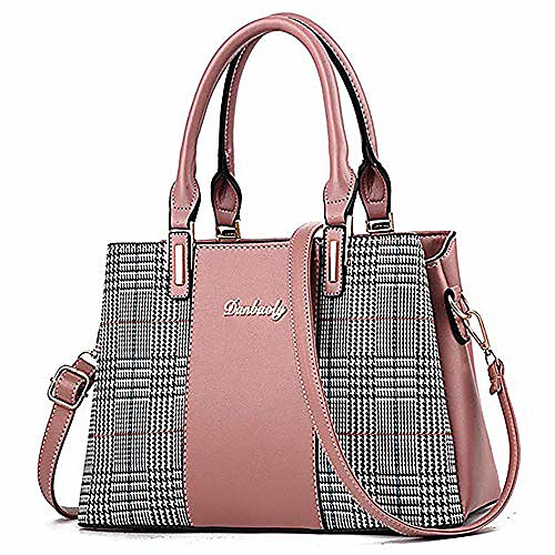 Women's Bags PU Leather Satchel Top Handle Bag Zipper Outdoor Handbags Wine Black Purple Gray
Women's Bags PU Leather Satchel Top Handle Bag Zipper Outdoor Handbags Wine Black Purple Gray