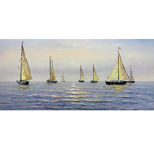 Oil Painting Hand Painted Horizontal Panoramic Abstract Modern Rolled Canvas (No Frame)
Oil Painting Hand Painted Horizontal Panoramic Abstract Modern Rolled Canvas (No Frame)