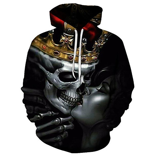 Inspired by Cosplay Skull Cosplay Costume Hoodie Plush Fabric 3D Printing Hoodie For Women's / Men's
Inspired by Cosplay Skull Cosplay Costume Hoodie Plush Fabric 3D Printing Hoodie For Women's / Men's