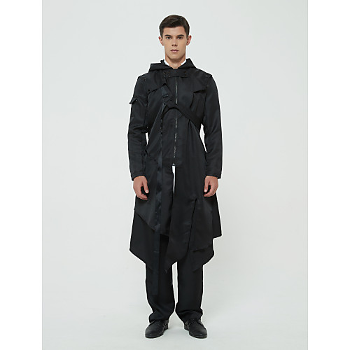 Plague Doctor Retro Vintage Steampunk Coat Masquerade Tuxedo Men's Costume Black / Coffee / Gray & Black / Black Vintage Cosplay Party Halloween Long Sleeve
Plague Doctor Retro Vintage Steampunk Coat Masquerade Tuxedo Men's Costume Black / Coffee / Gray & Black / Black Vintage Cosplay Party Halloween Long Sleeve