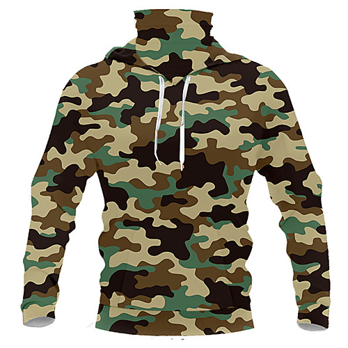 Men's Hoodie Outdoor Warm Soft Outdoor Casual Fall Winter Spring Camo Top Polyester Long Sleeve Camping / Hiking Hunting Fishing Camouflage
Men's Hoodie Outdoor Warm Soft Outdoor Casual Fall Winter Spring Camo Top Polyester Long Sleeve Camping / Hiking Hunting Fishing Camouflage