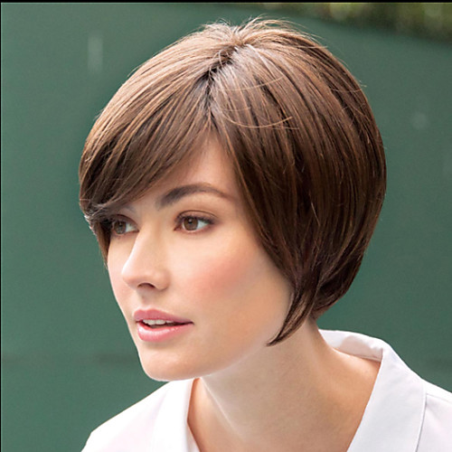 Synthetic Wig Straight Pixie Cut Wig Short Brown Synthetic Hair Women's Fashionable Design Highlighted / Balayage Hair Exquisite Brown
Synthetic Wig Straight Pixie Cut Wig Short Brown Synthetic Hair Women's Fashionable Design Highlighted / Balayage Hair Exquisite Brown