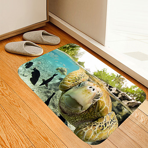 Turtle Black Fish Digital Printing Floor Mat Modern Bath Mats Nonwoven Memory Foam Novelty Bathroom
Turtle Black Fish Digital Printing Floor Mat Modern Bath Mats Nonwoven Memory Foam Novelty Bathroom