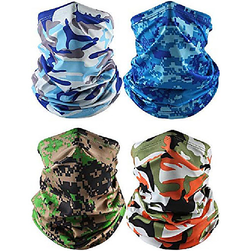 Cycling Face Mask Cover Neck Gaiter Neck Tube Bandana Mask Bandana Sports Scarf Face Mask Sun Protection Bike / Cycling Light Blue Camouflage Blue Pink for Unisex Adults' 1pc / Mountain Bike MTB
Cycling Face Mask Cover Neck Gaiter Neck Tube Bandana Mask Bandana Sports Scarf Face Mask Sun Protection Bike / Cycling Light Blue Camouflage Blue Pink for Unisex Adults' 1pc / Mountain Bike MTB