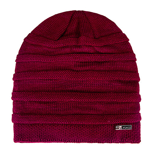 Men's Hiking Cap Beanie Hat 1 set 1 PCS Winter Outdoor Windproof Warm Soft Skull Cap Beanie Solid Color Woolen Cloth dark brown Red for Fishing Climbing Running
Men's Hiking Cap Beanie Hat 1 set 1 PCS Winter Outdoor Windproof Warm Soft Skull Cap Beanie Solid Color Woolen Cloth dark brown Red for Fishing Climbing Running